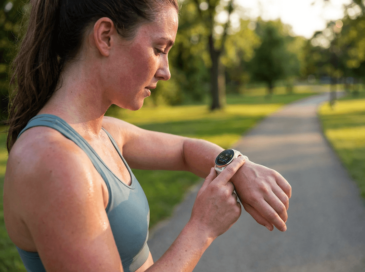 Checking Garmin wearable data